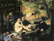 Edouard Manet Dejeuner sur l-herbe painting